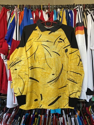 1990s PUMA TEMPLATE GOALKEEPERS SHIRT JERSEY VINTAGE sz S MEN
