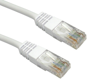 40M Ethernet Netzwerk Internet Kabel Cat5e RJ45 Patchkabel weiß 