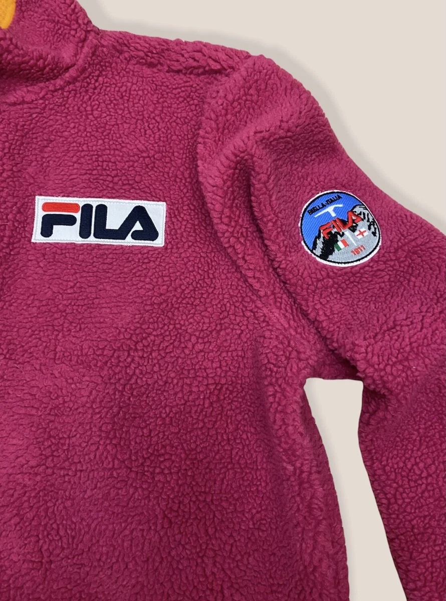 ラウンド FILA 【激レア】80s Biella-Italia ジャケット フルジップ