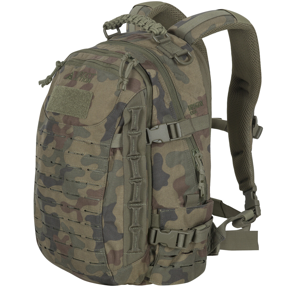 Direct Action Dragon Egg Mk2 Zaino Campeggio Militare MOLLE YKK PL Woodland Camo