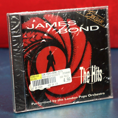 James Bond The Hits Soundtrack CD London Pops Orchestra Vintage 1995 Sealed