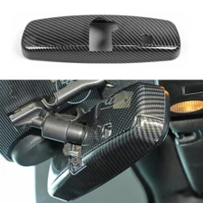 Carbon Fiber Rearview Mirror Base Cover Trim For Ford Mustang 2015+ & Bronco 21+