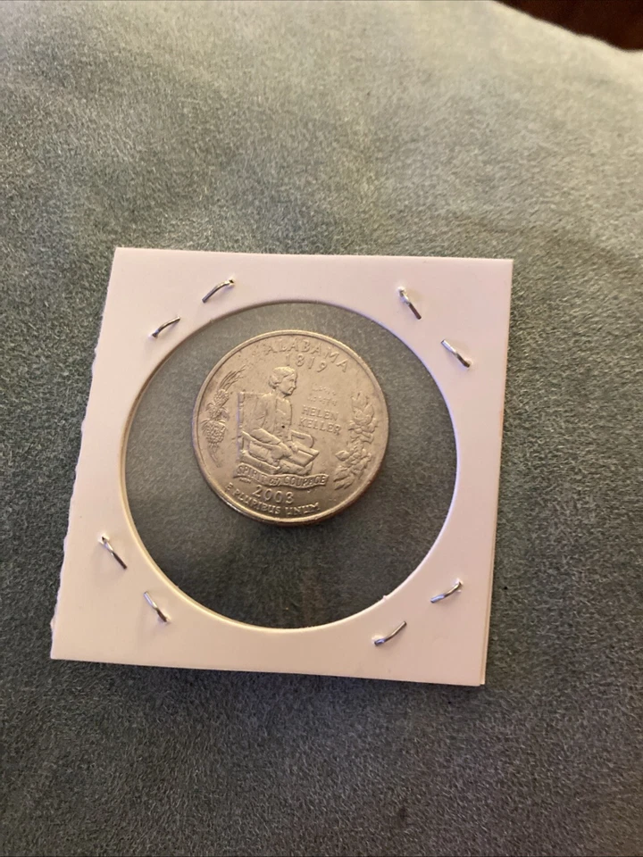 2003 Alabama State D Quarter / Error Strikethrough Die - Image 2 of 4