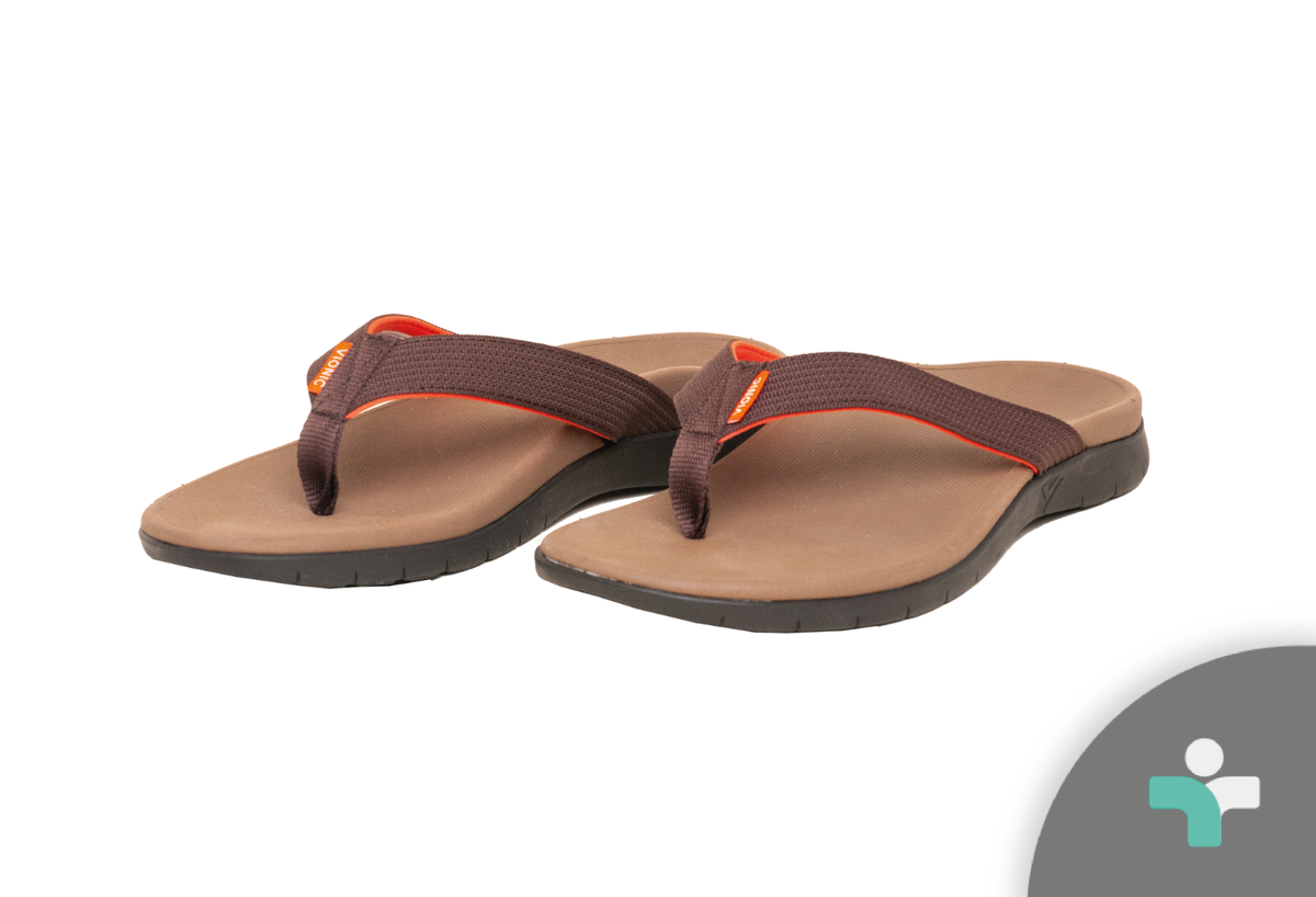 Mens Vionic Islander Orthotic Arch Support Flip Flops Sandals