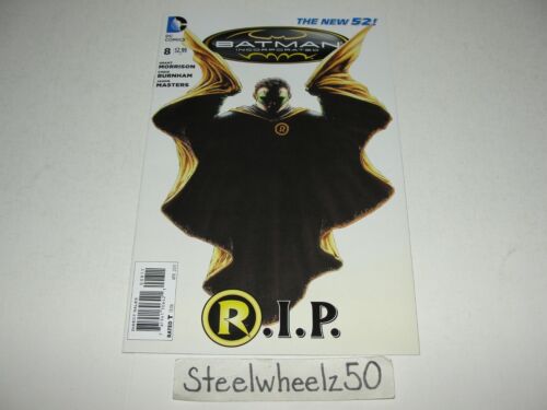 Batman Incorporated #8 Comic DC 2013 New 52 1st Print Chris Burnham Death Robin - Afbeelding 1 van 3