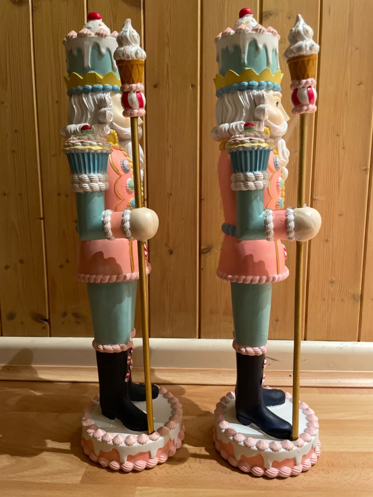 Tkmaxx Homesense Beautiful Christmas Pastel Nutcracker Ornaments New