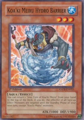 Koa'ki Meiru Hydro Barrier - ANPR-EN022 - Common - Unlimited Edition - Lightly P