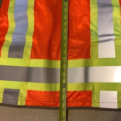 Seco Products Surveyor’s Vest Orange Yellow Size XL image 12