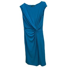 Lauren Ralph Lauren Women's Blue Sleeveless Size 10 Rn#41381