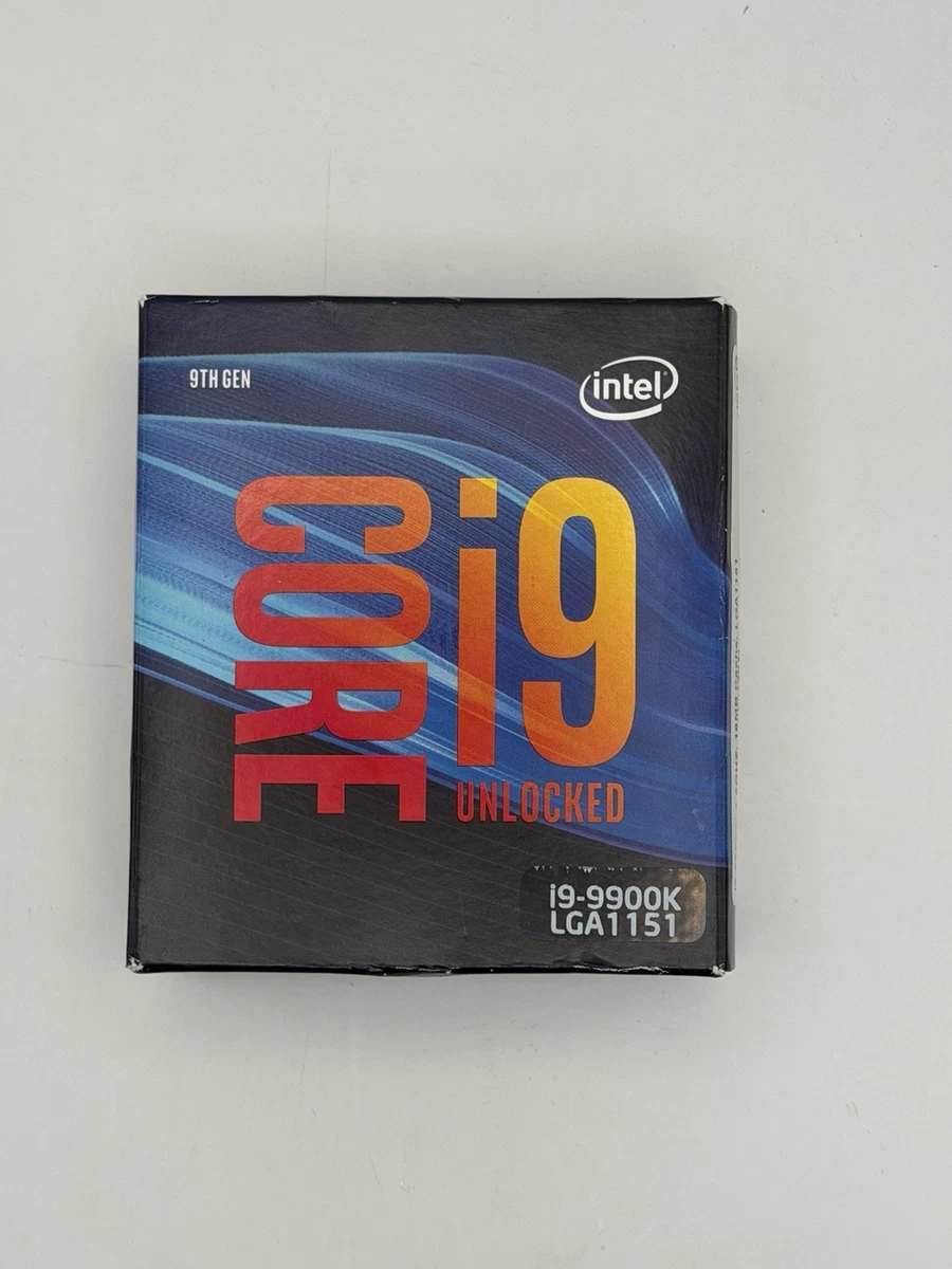 Intel Core i9-9900K Processor Model Computer Processors (CPUs) for