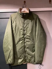 British Army 1990s Reversible Bivvy Thermal Jacket Olive/Sand M Used