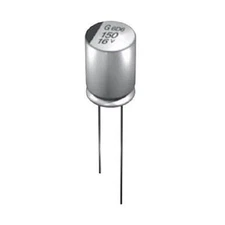 10Pcs APSG250ELL221MHB5S Aluminum Organic Polymer Capacitors 25V 220uF 20% Tol.