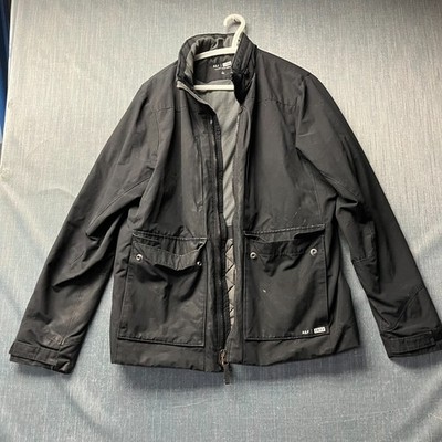 Abercrombie & Fitch Men's Jacket Size L Black Thermo Peak Shell A&F 1892