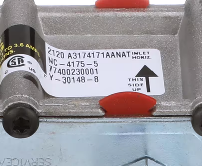 Frigidaire A3174171AANAT, NC-4175-5, 77400230001 Gas Safety Valve