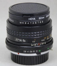 FOCAL MC 50mm f/2.8 Wide-Angle Lens for MD/MC/SRT/X/XG/XD/XE Made in JAPAN