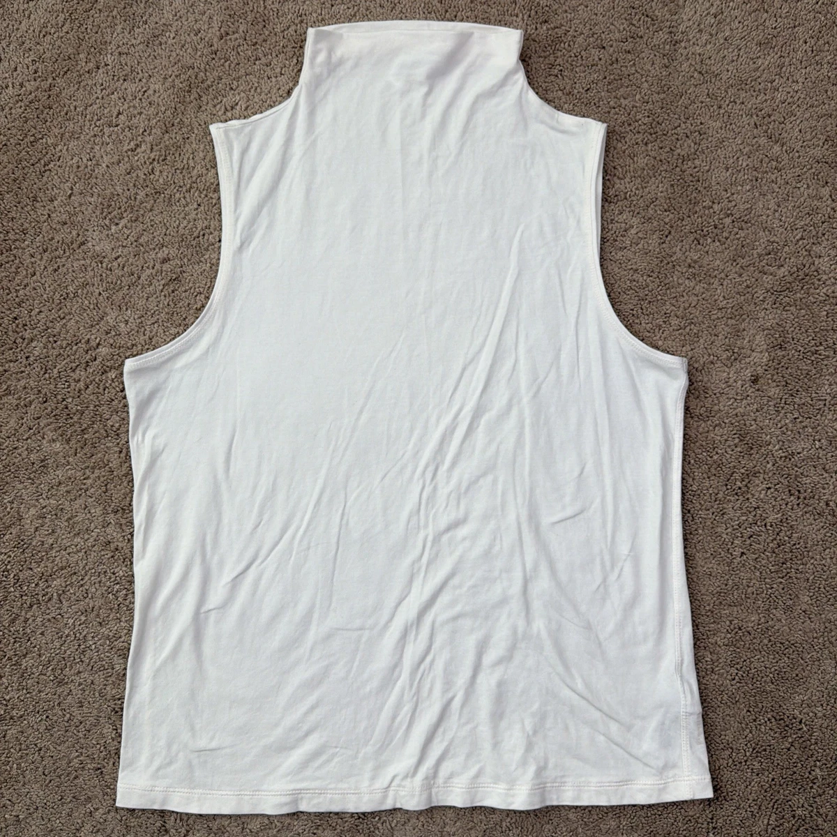 Débardeur Femme Athleta Shimmer Stripe Namaste - Gris, Taille M - Très Bon état