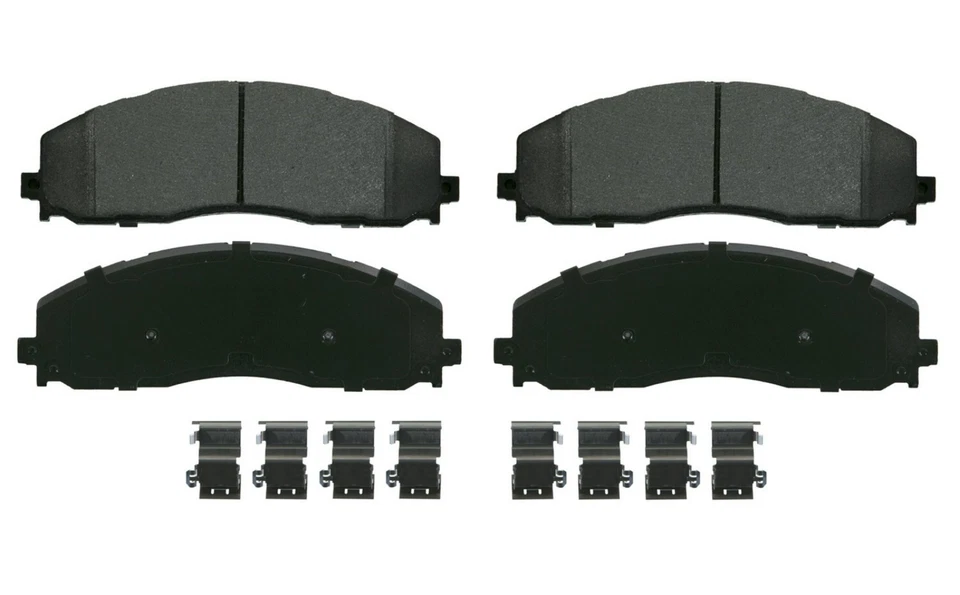 1 Disc Brake Pad Set Severe Duty WAGNER Front for FORD F250 F350 F450 Super Duty - Image 2 of 4