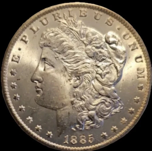 1885 O Morgan Dollar BU Choice Uncirculated Mint State 90% Silver $1 US Coin