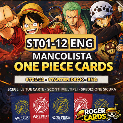 One Piece TCG - ST01-12 ENG - Kartenmancolista - Enter & Choose | Roger Cards DE