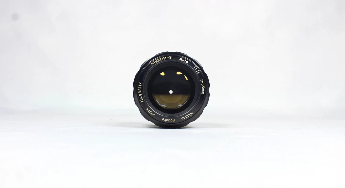 Nikon NIKKOR f/1.2 Camera Lenses 55mm Focal for sale | eBay