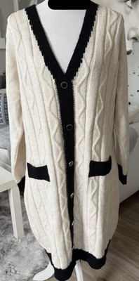 dicke lange Strickjacke von Bodyflirt in Größe 48/50