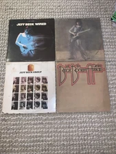 Jeff Beck Vinyl Record LP LOT Blow By Blow Wired Group Bogert VG+/VG & Better