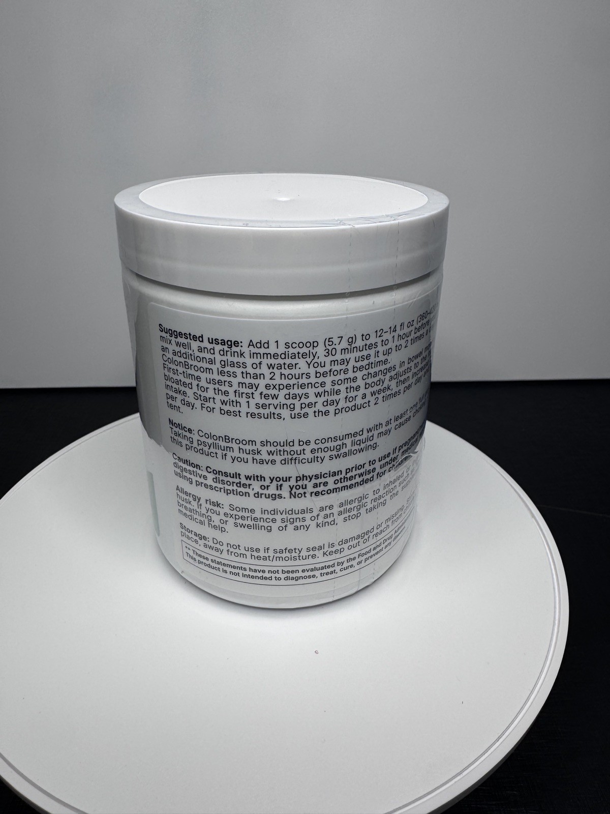 NEW SEALED Colon Broom Dietary Supplement Strawberry 60 Servings  FREE SHIPPING!