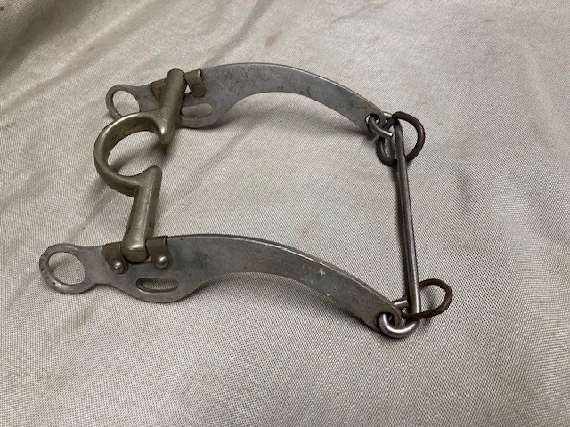 Quick Bit Brand Segundo or Frog Mouth Loose Cheek Western Horse Bit Vintage