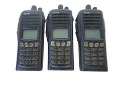 Lot of 3 ICOM IC-F4161DT Portable Core Radio - Free Shipping