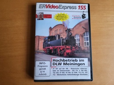 ER Video Express - Folge 155 - u.a. Hochbetrieb im DLW Meiningen  --DVD--