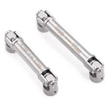 RCBATER 2pcs/Set RC Driveshafts Steel Drive Shaft for RedCat 1/18 Ascent Crawler