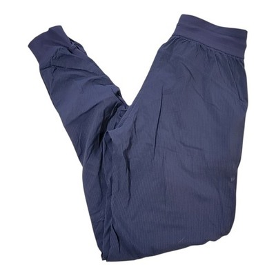 Lululemon Beyond The Studio Joggers Women s 4 Blue High Rise 