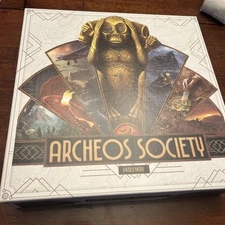 Archeos Society Board Game Space Cowboys Nice Clean Complete