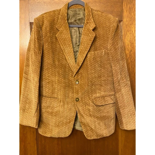 Supreme Tailor Magnifique veste marron velours côtelé blazer homme, excellent état