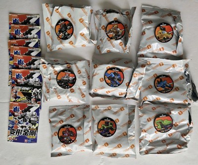 Lot Of 9 Blokees Galaxy Version Transformers Figures Model Kit