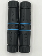 Waterproof RJ45 Coupler Dual Head Shielded Female To Female Ethernet Outdoor LAN