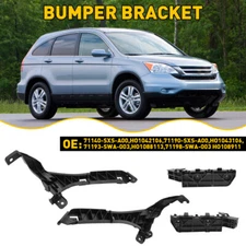 Fits Honda CR-V CRV 2007 2011 Front Bumper & Headlight Support Brackets Set 4pcs