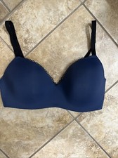Maidenform Wireless Flex To You Comfort Support Bra Size XL Navy