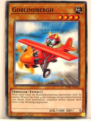 Yugioh - 1x #014 Goblindbergh - SDPL - Powercode Link Structure Deck