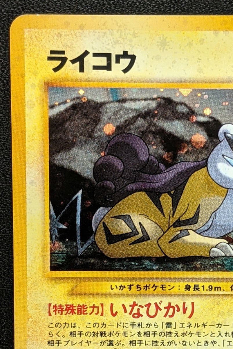 Raikou No.243 Holo Pokemon TCG Nintendo Trading Card Game Japanese