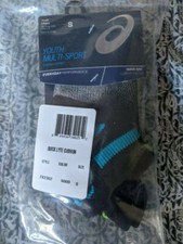 ASICS Youth Socks, size S, Brand New, 3-Pack 3x3 9 Pairs