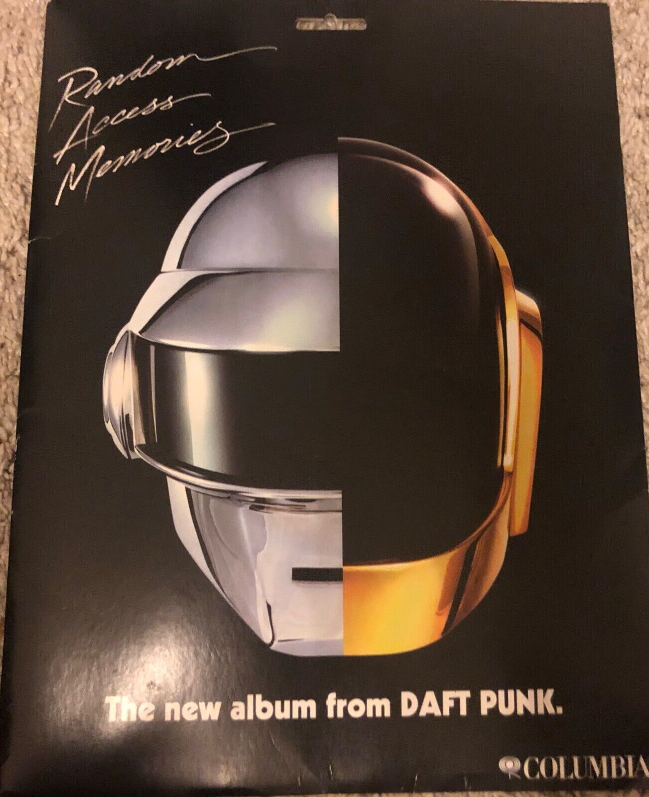 DAFT PUNK Random Access Memories SET OF 3:TB3,GM08&Split Helmet 3D  Make-A-Mask