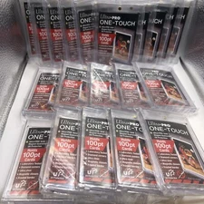 Ultra Pro One-Touch Thick Card 100pt Point Magnetic Card Holder - LOT of 20