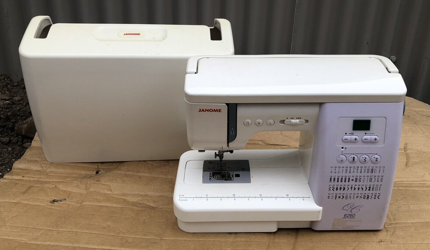 Janome 6260 QC Computerised Sewing Machine eBay