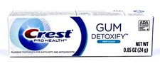 Crest Gum Detoxify Deep Clean Toothpaste,Travel Size-0.85 oz.Neutralizes Plaque