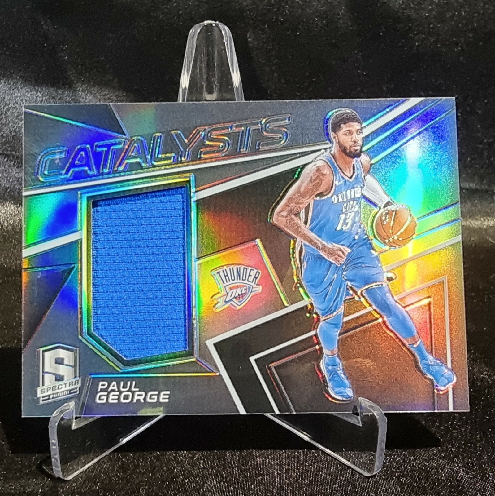 2017-18 Panini Spectra Catalysts /199 Paul George #CAT-12