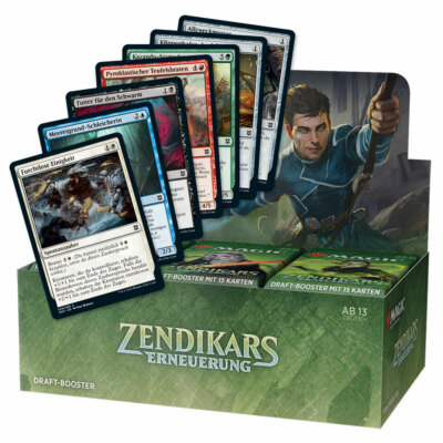 Magic the Gathering Zendikars Erneuerung - 4x Common Karten MtG Cards Playset DE