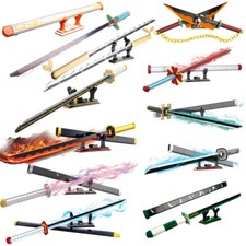 Demon Slayer Puzzel Decoration Swords Anime Building Blocks Self Locking Bricks