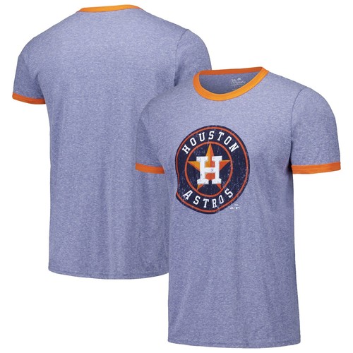 Maillot Houston Astros Vintage Années 2000 – Majestic Cool Base, Taille à Mesurer