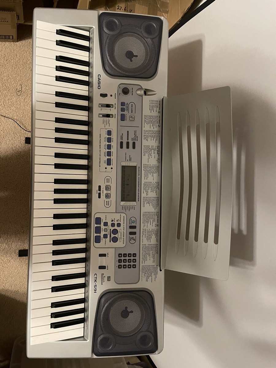 CASIO CTK-591 電子キーボード61鍵 カシオ CTK-591のフリマアイテム一覧